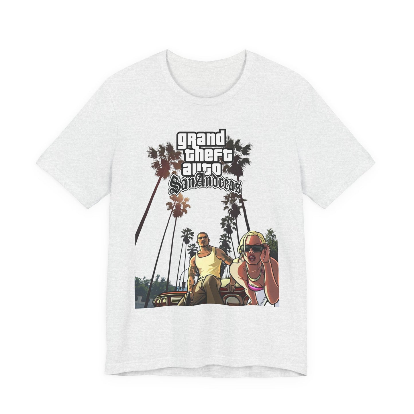 Grand Theft Auto Inspired Unisex Tee, Gamer Gift, Video Game T-Shirt, Casual Style, Graphic Tee, Fun Summer Top