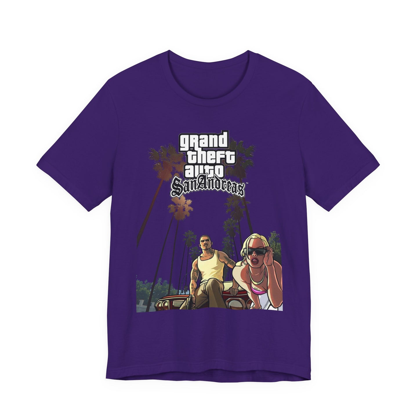 Grand Theft Auto Inspired Unisex Tee, Gamer Gift, Video Game T-Shirt, Casual Style, Graphic Tee, Fun Summer Top