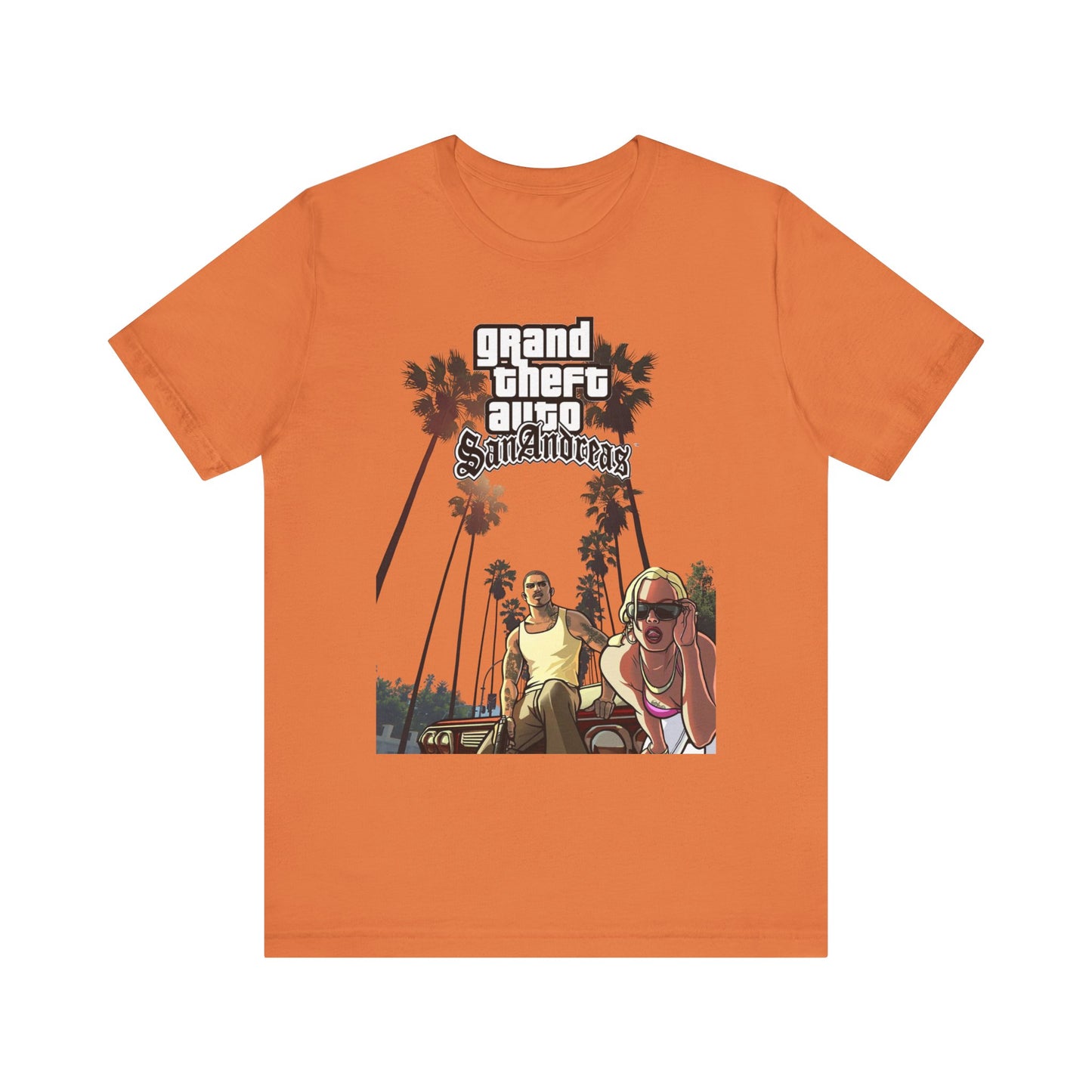 Grand Theft Auto Inspired Unisex Tee, Gamer Gift, Video Game T-Shirt, Casual Style, Graphic Tee, Fun Summer Top