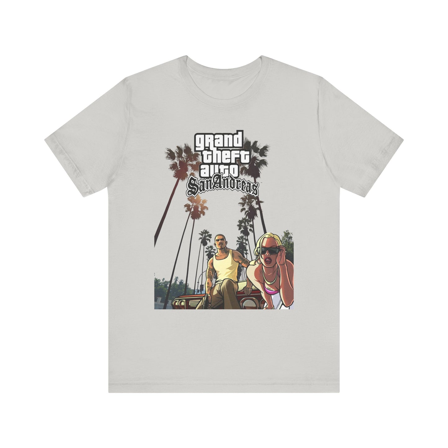 Grand Theft Auto Inspired Unisex Tee, Gamer Gift, Video Game T-Shirt, Casual Style, Graphic Tee, Fun Summer Top