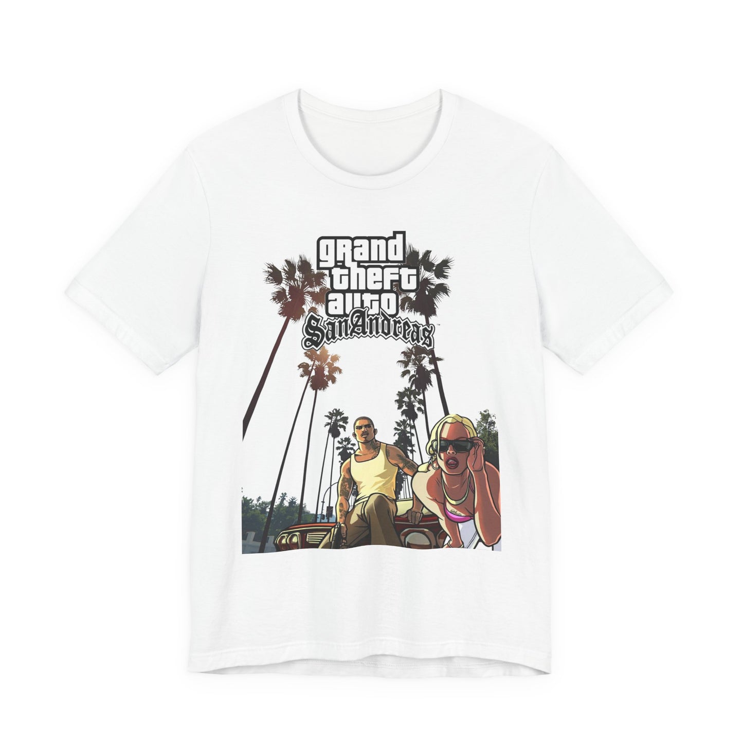 Grand Theft Auto Inspired Unisex Tee, Gamer Gift, Video Game T-Shirt, Casual Style, Graphic Tee, Fun Summer Top