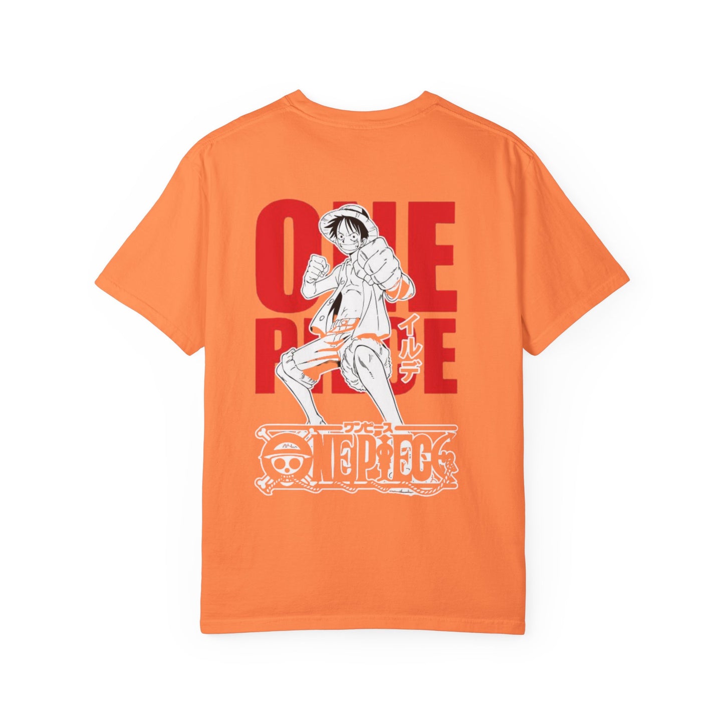 One Piece Unisex Garment-Dyed T-shirt | Anime Fan Tee, Gift for Otaku, Casual Wear, Comfortable Top, Unique Graphic Shirt
