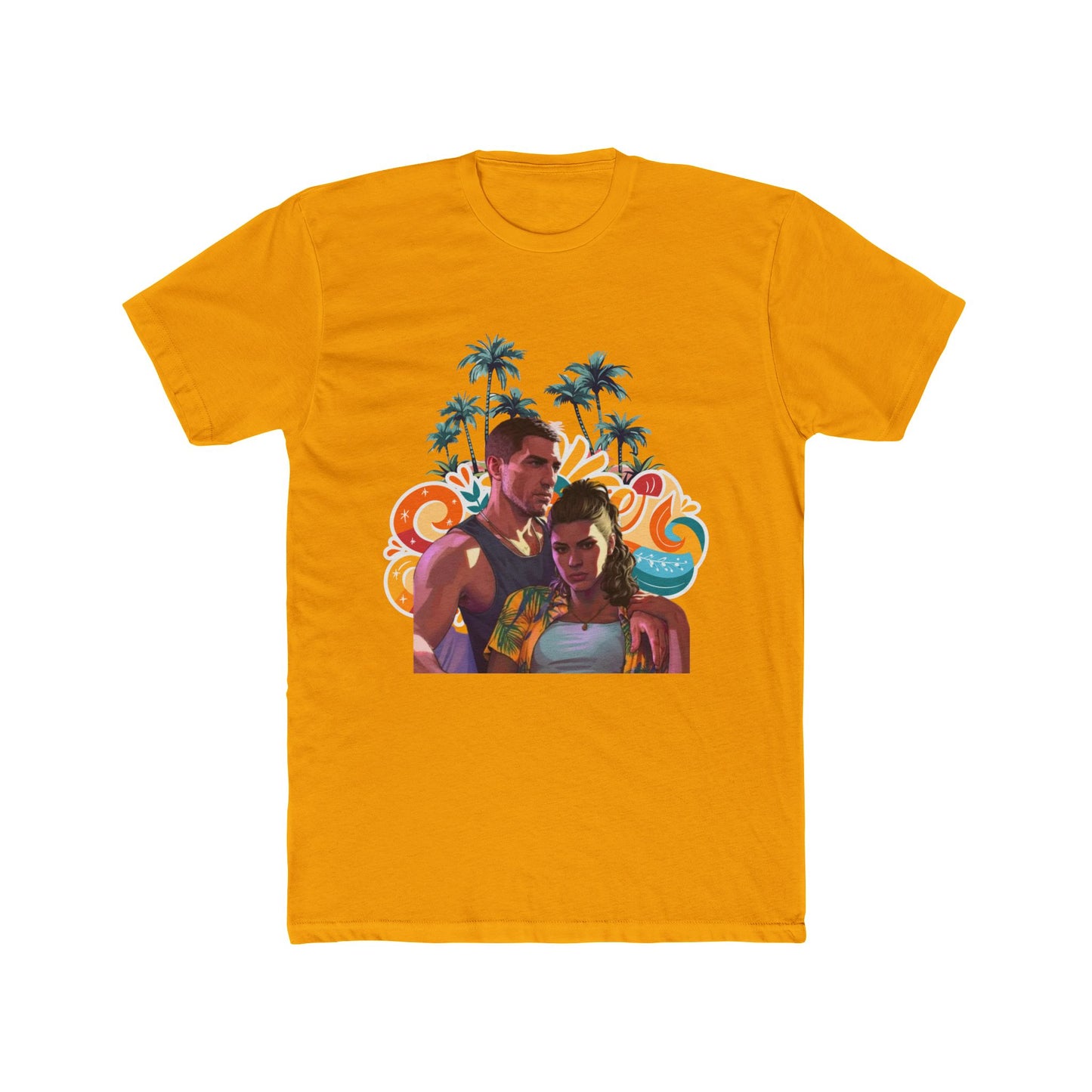 Cotton Tee GTA 6 Unisex Crew Shirt