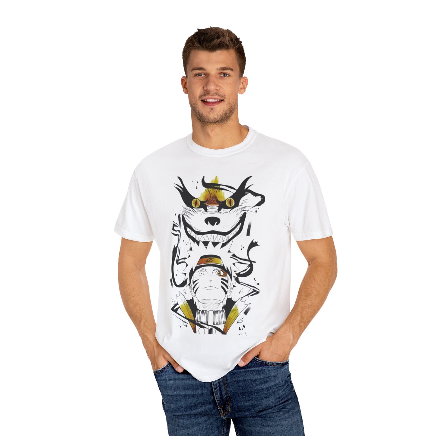 Bold Graphic Unisex T-Shirt with Edgy Design, Casual Wear, Street Style, Unique Gift, Festival Clothing, Everyday T-Shirt