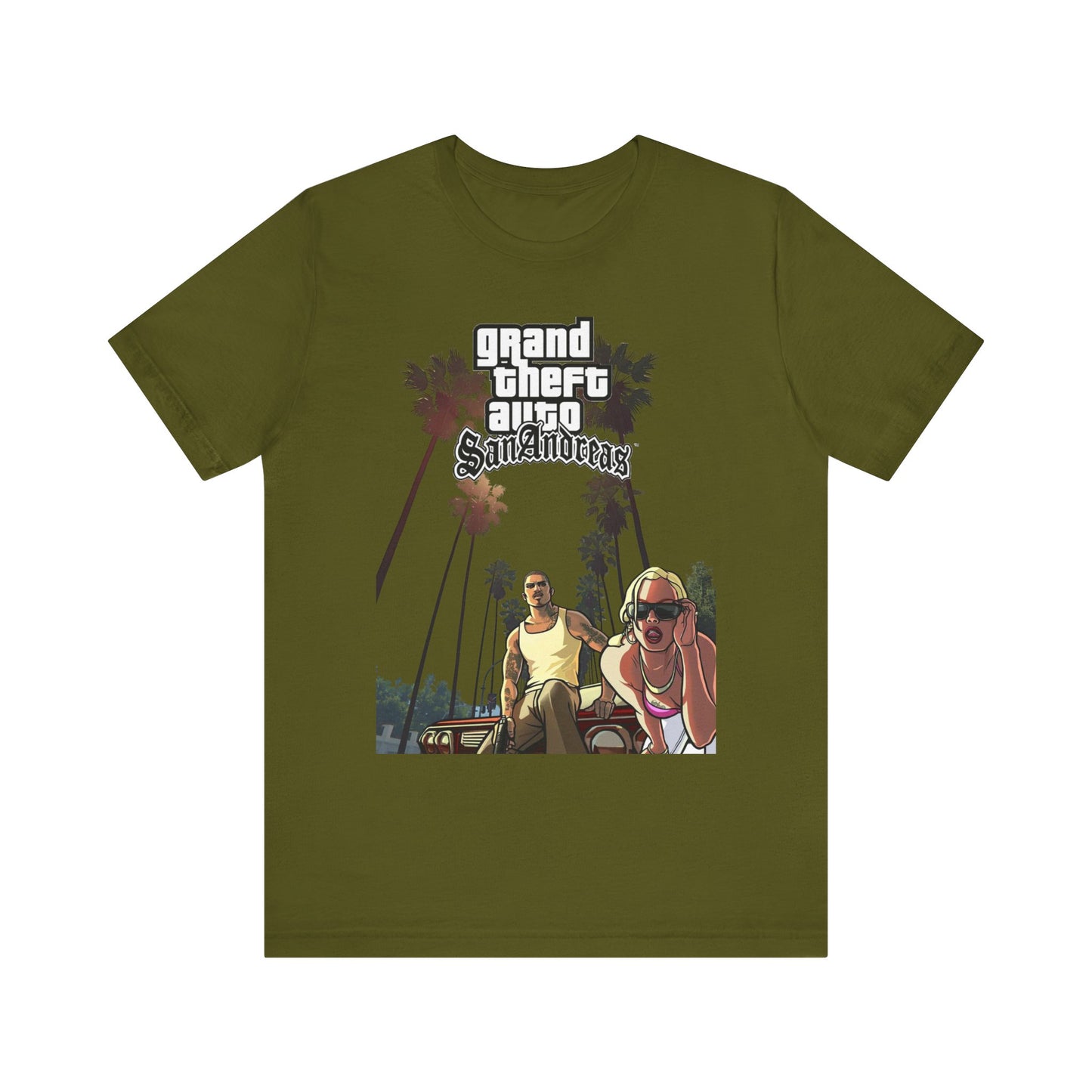 Grand Theft Auto Inspired Unisex Tee, Gamer Gift, Video Game T-Shirt, Casual Style, Graphic Tee, Fun Summer Top