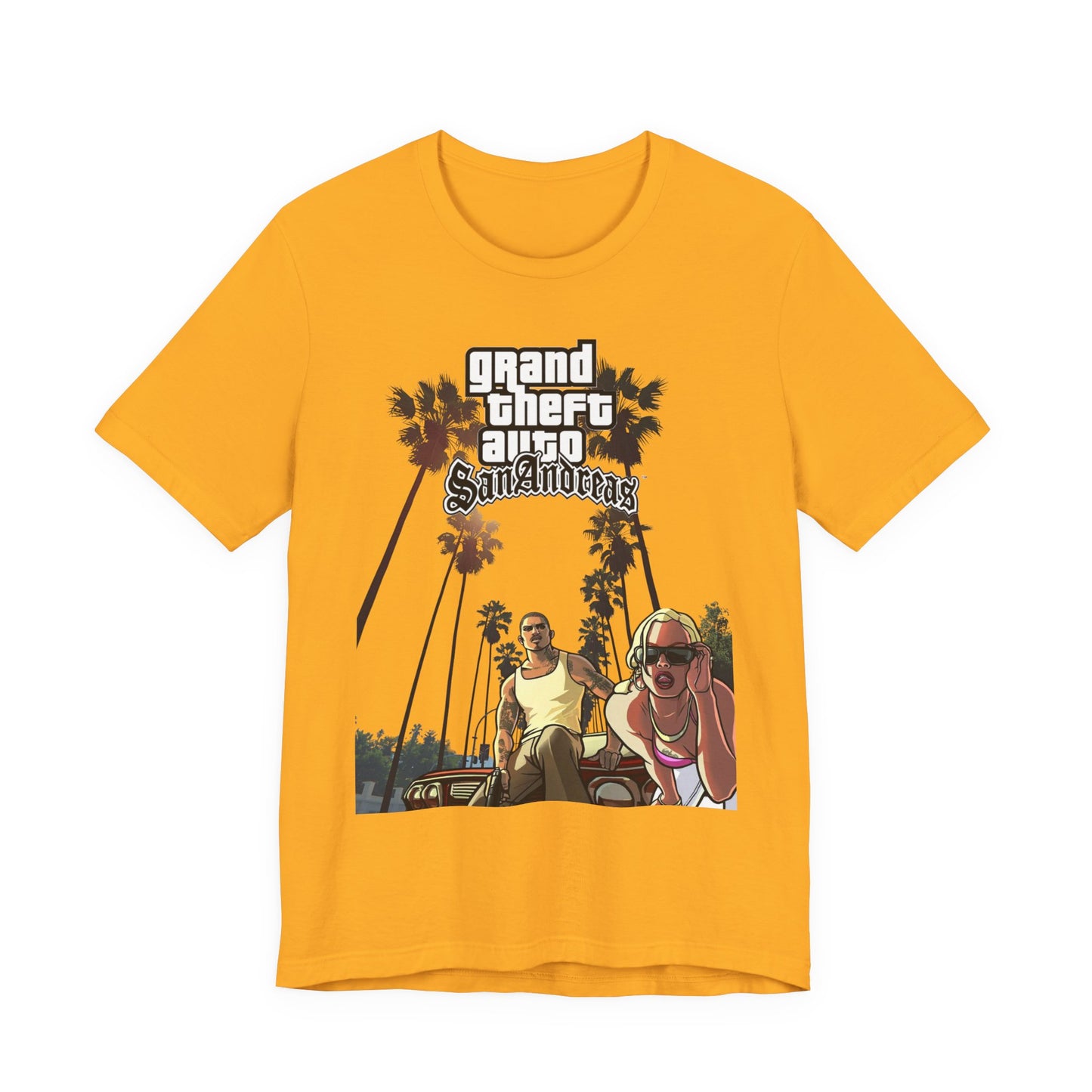 Grand Theft Auto Inspired Unisex Tee, Gamer Gift, Video Game T-Shirt, Casual Style, Graphic Tee, Fun Summer Top
