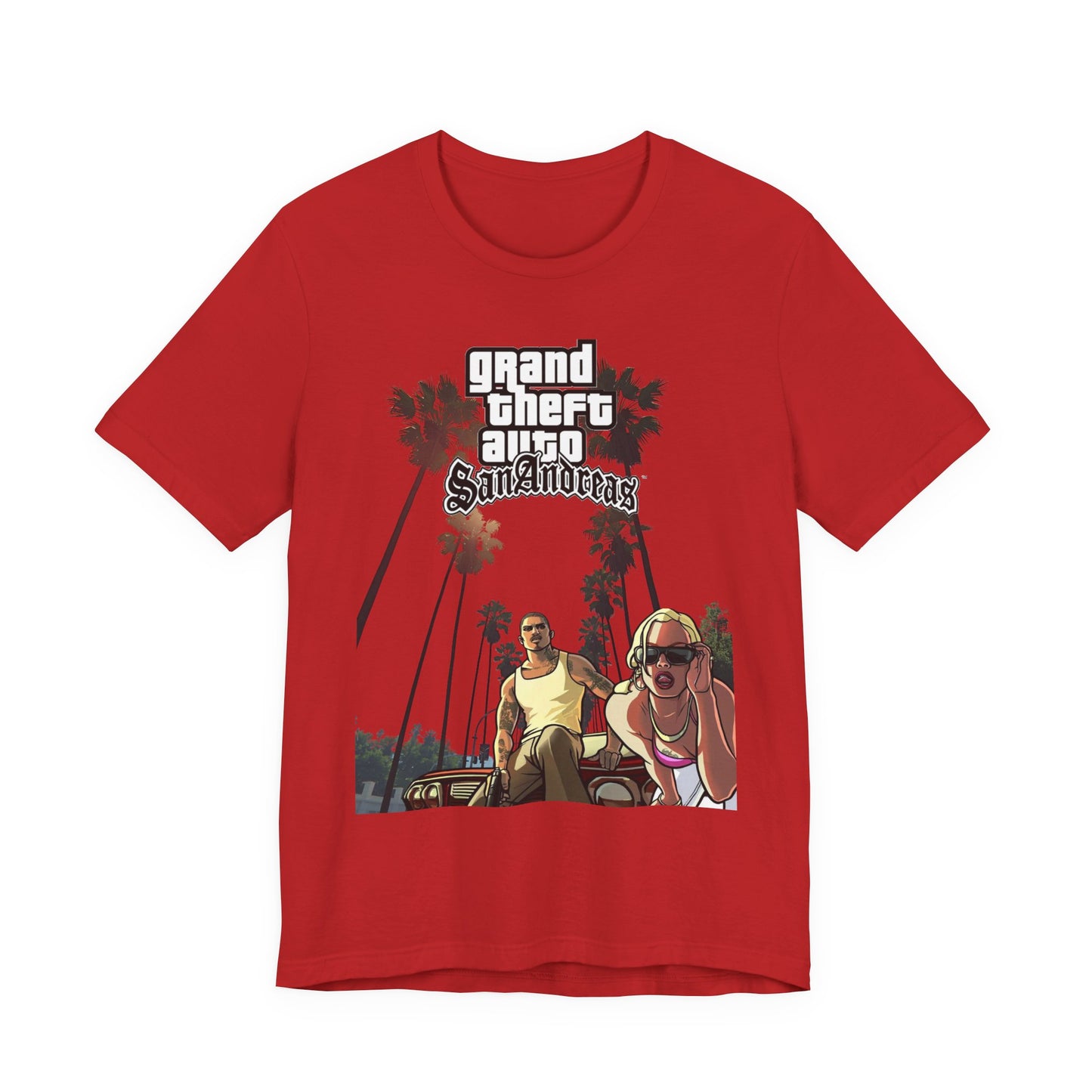 Grand Theft Auto Inspired Unisex Tee, Gamer Gift, Video Game T-Shirt, Casual Style, Graphic Tee, Fun Summer Top