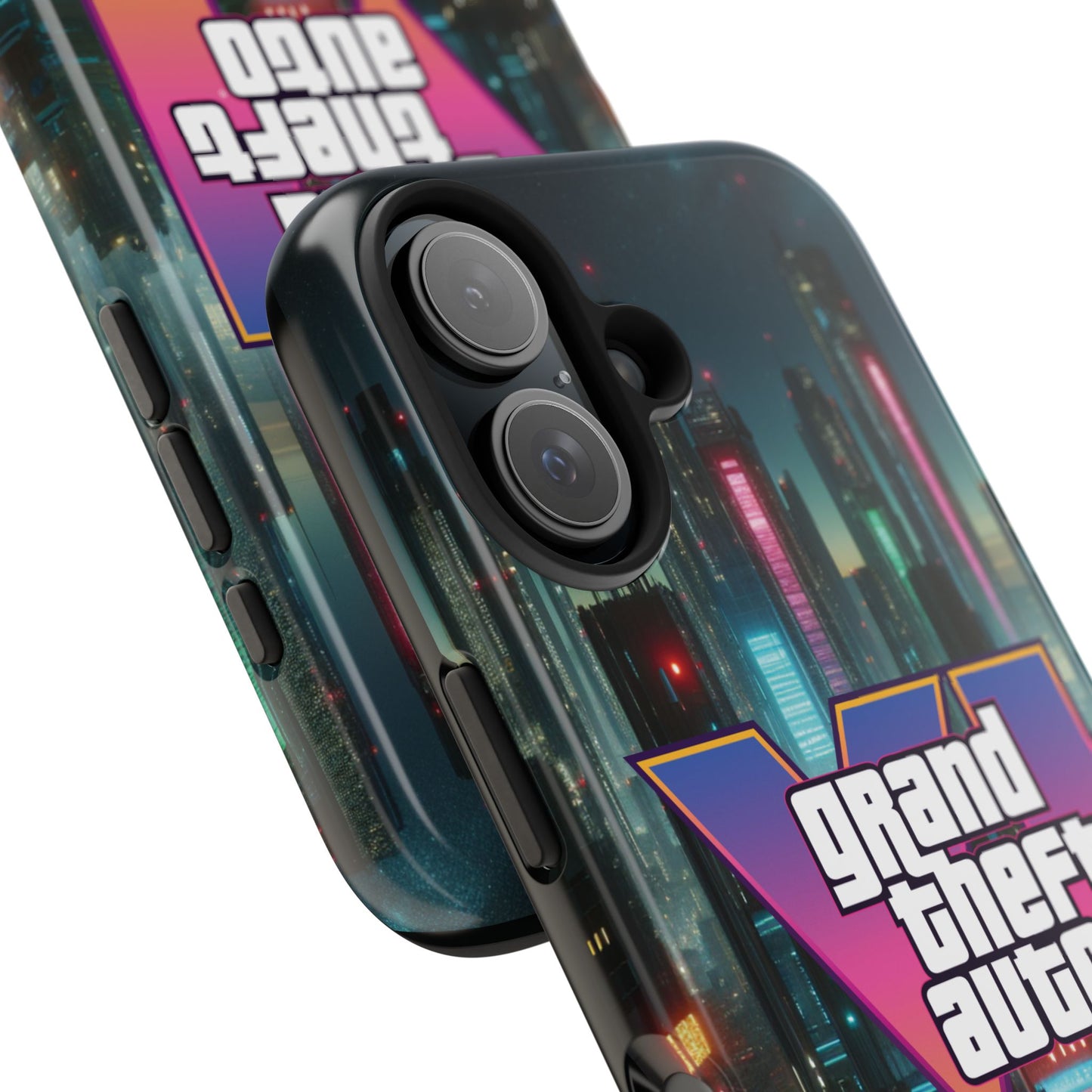 Gamer Tough Phone Cases, Grand Theft Auto Inspired, Durable Protection, Perfect for Gamers, Gift for Birthdays, Holidays