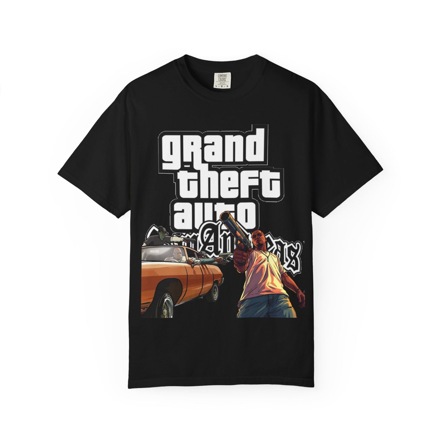 GTA-Inspired Unisex T-Shirt, Graphic Tee, Gamer Gift, Casual Wear, Vintage Style, Streetwear Fashion