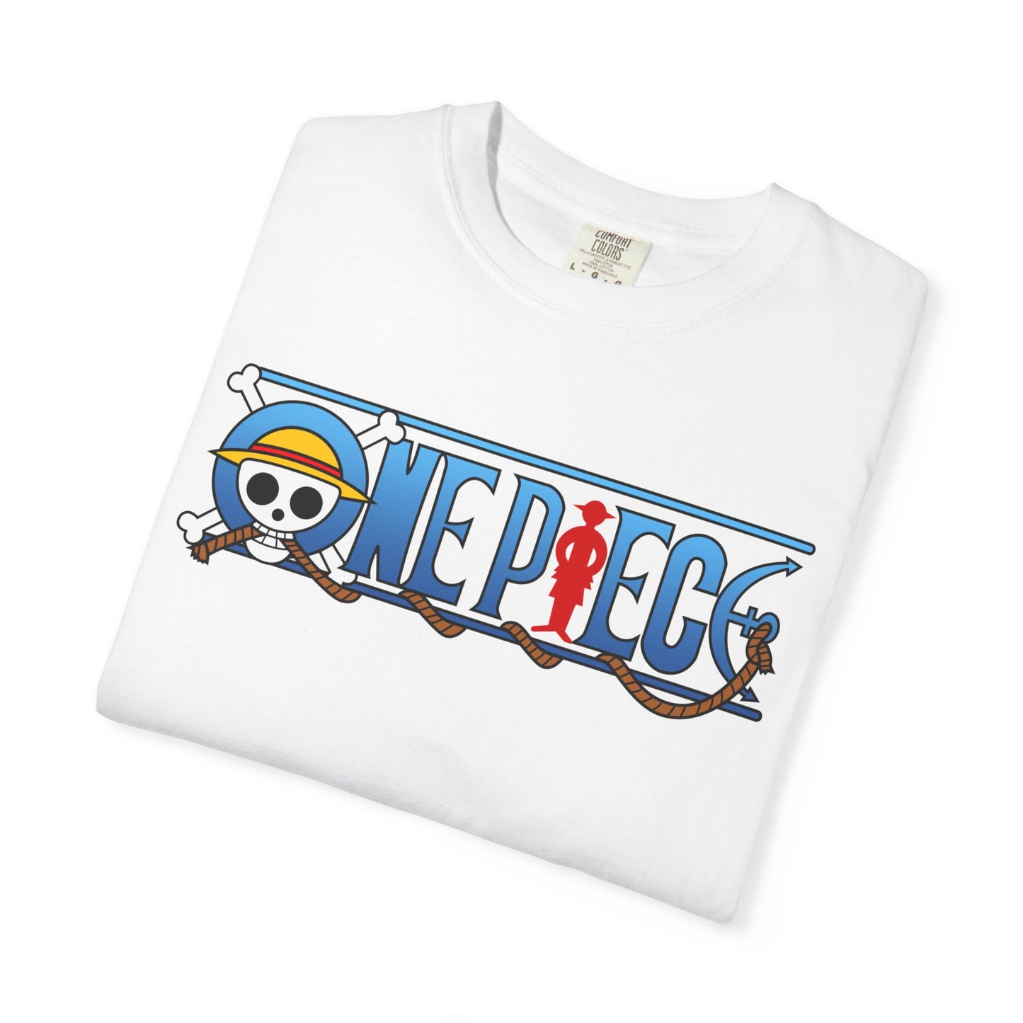 One Piece Unisex Garment-Dyed T-shirt | Anime Fan Tee, Gift for Otaku, Casual Wear, Comfortable Top, Unique Graphic Shirt