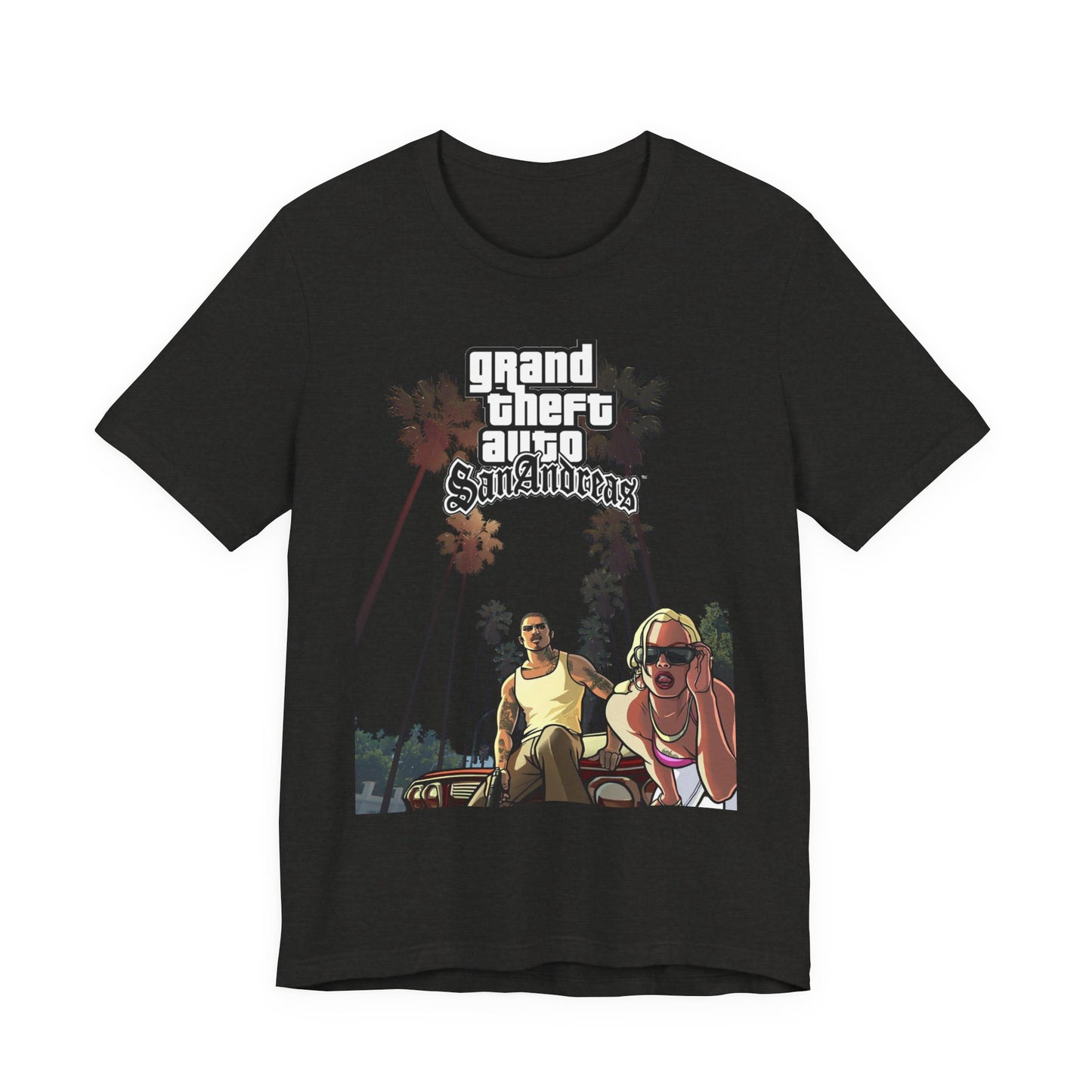 Grand Theft Auto Inspired Unisex Tee, Gamer Gift, Video Game T-Shirt, Casual Style, Graphic Tee, Fun Summer Top