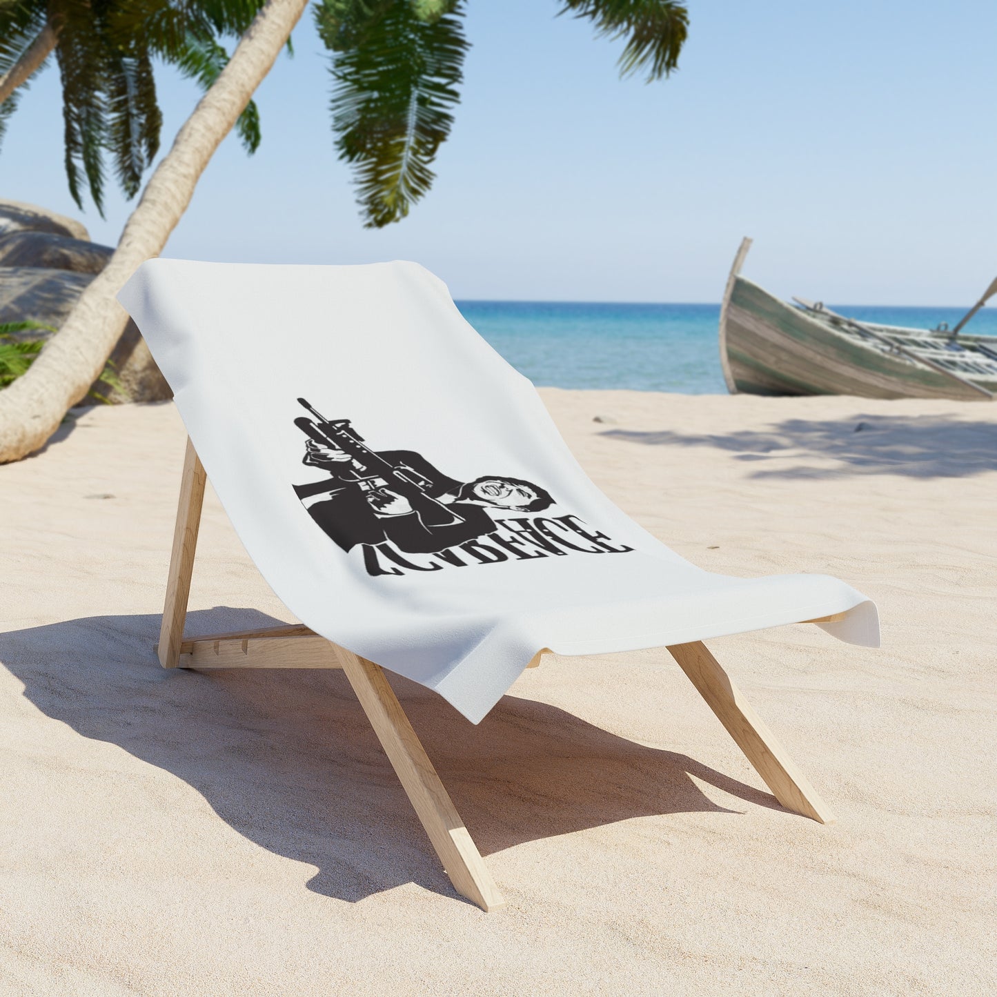 Beach Towel with Cool Graphic Design, Summer Essential, Perfect Gift for Beach Lovers, Relaxation, Pool Days, Vacation Must-Have
