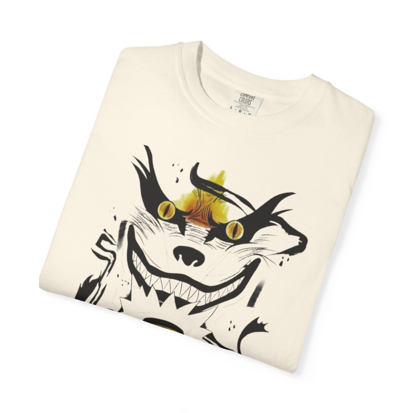 Bold Graphic Unisex T-Shirt with Edgy Design, Casual Wear, Street Style, Unique Gift, Festival Clothing, Everyday T-Shirt