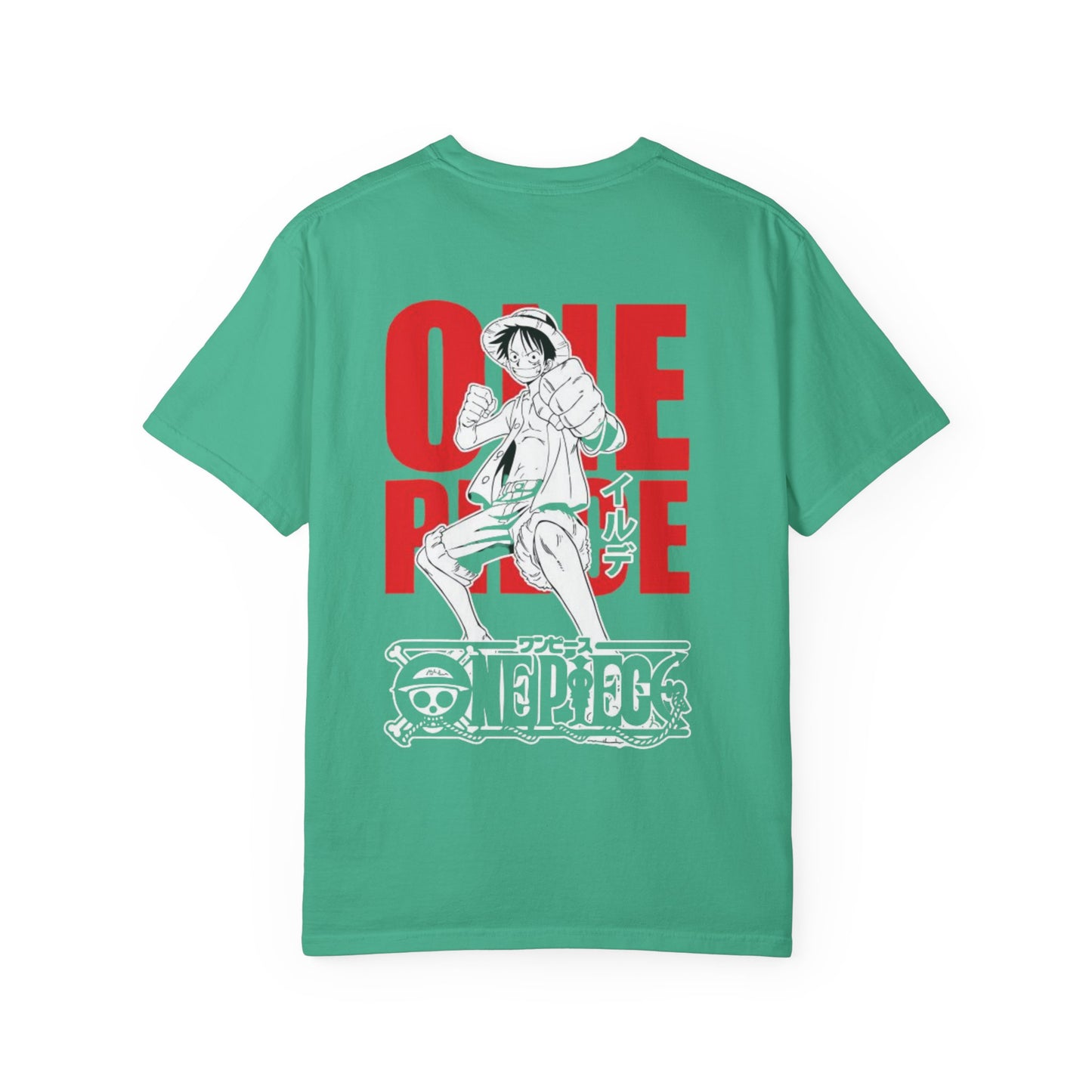 One Piece Unisex Garment-Dyed T-shirt | Anime Fan Tee, Gift for Otaku, Casual Wear, Comfortable Top, Unique Graphic Shirt
