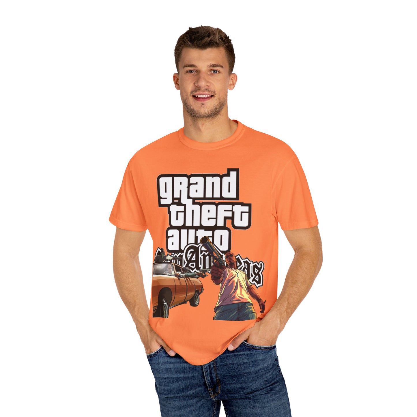 GTA-Inspired Unisex T-Shirt, Graphic Tee, Gamer Gift, Casual Wear, Vintage Style, Streetwear Fashion