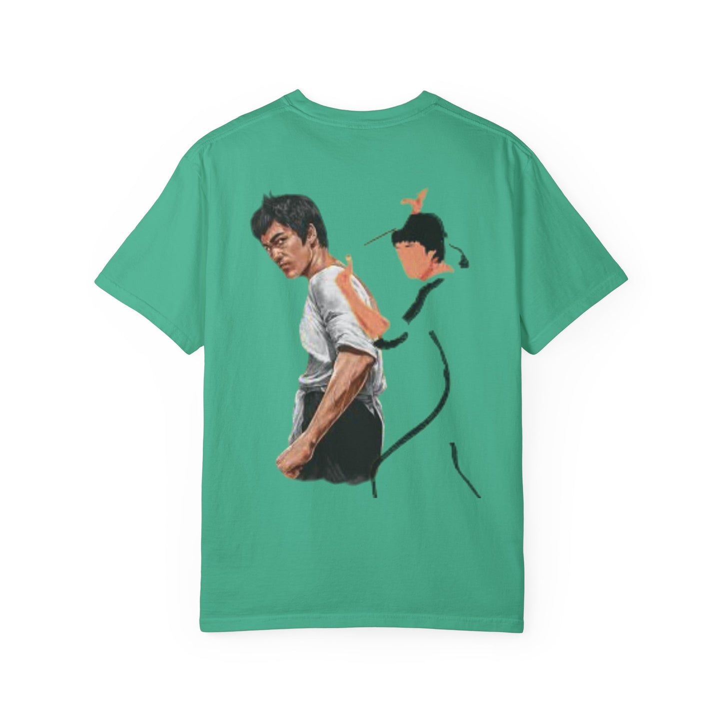 Dynamic Dragon Graphic Tee, Unisex Casual Shirt, Cool Art T-Shirt, Gift for Martial Arts Lovers, Streetwear Essentials