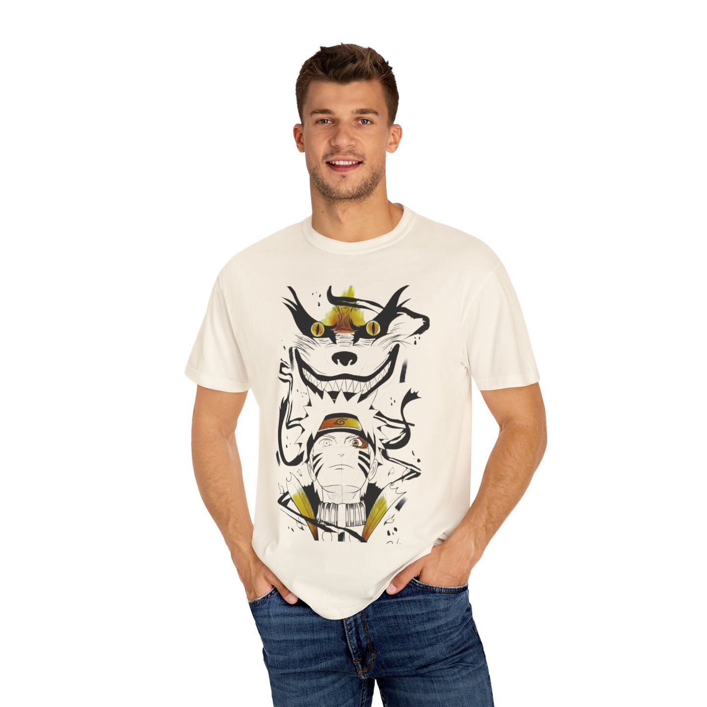 Bold Graphic Unisex T-Shirt with Edgy Design, Casual Wear, Street Style, Unique Gift, Festival Clothing, Everyday T-Shirt