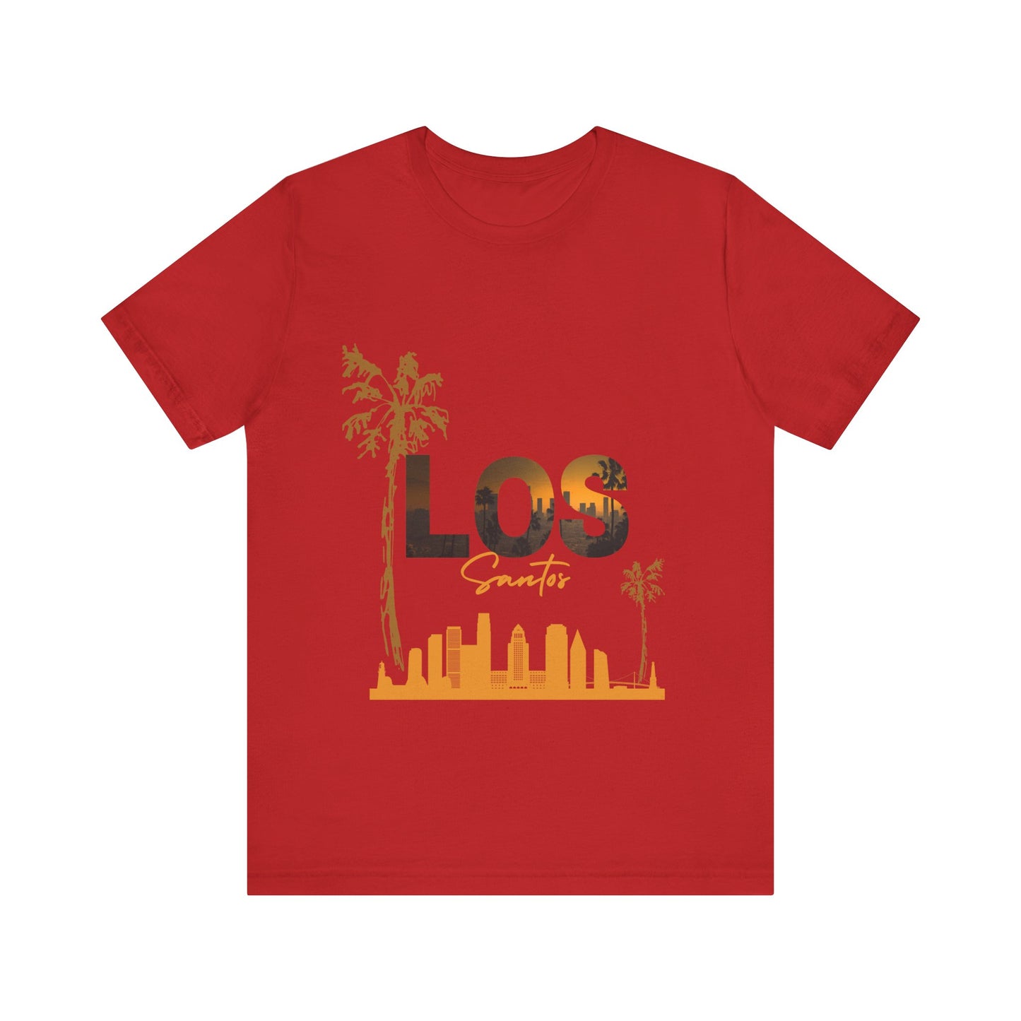 Gamer Tee - Los Santos GTA Universe Unisex Jersey Short Sleeve Tee