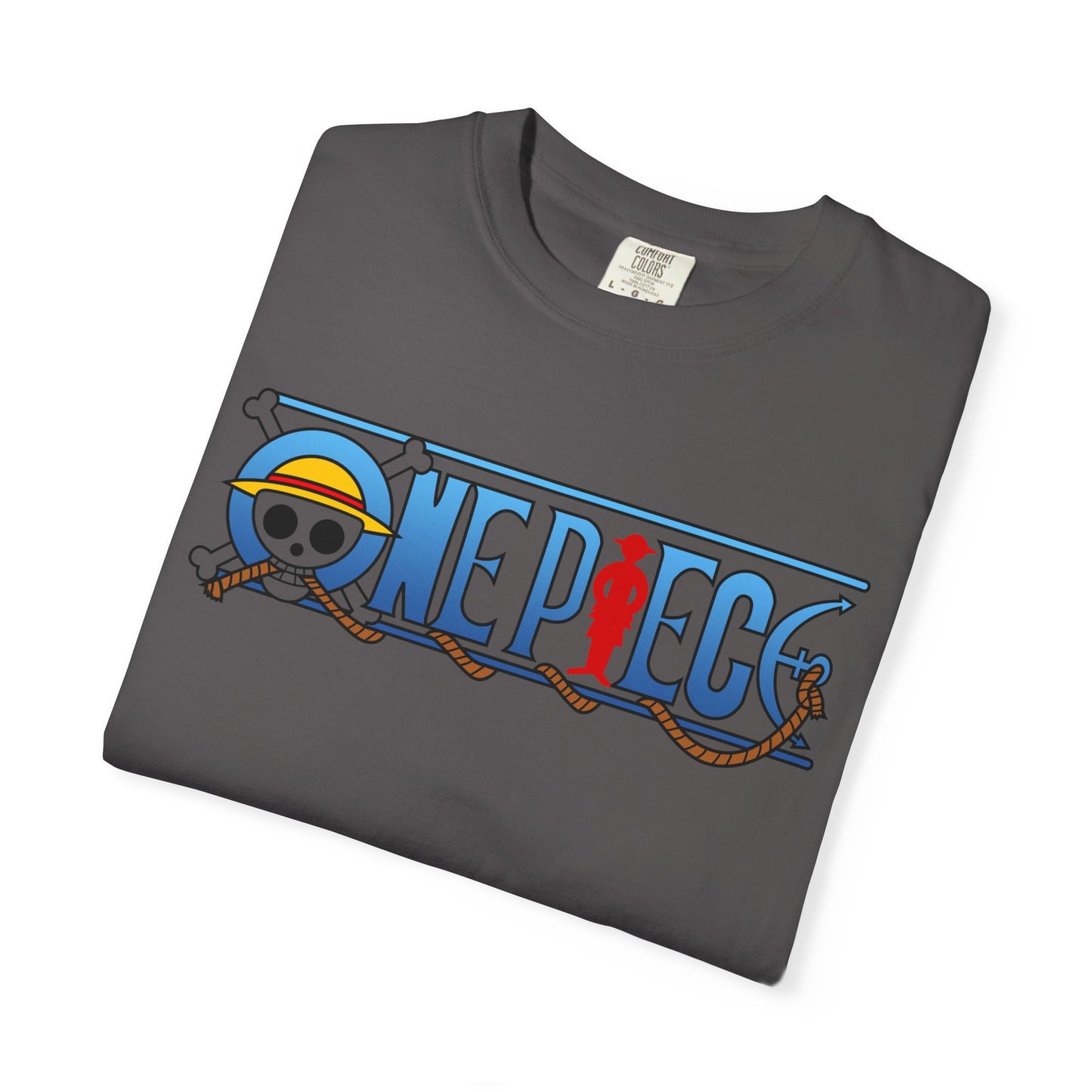 One Piece Unisex Garment-Dyed T-shirt | Anime Fan Tee, Gift for Otaku, Casual Wear, Comfortable Top, Unique Graphic Shirt