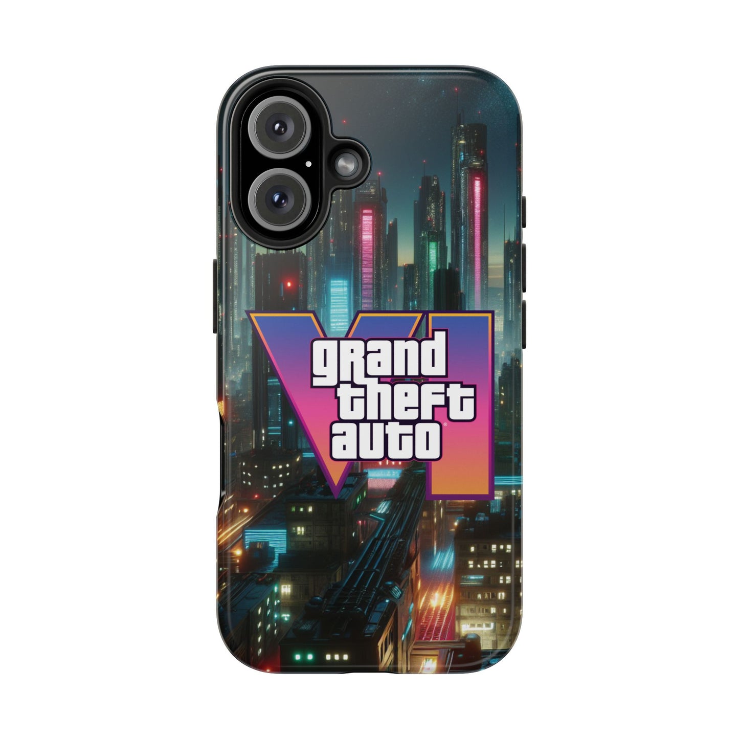 Gamer Tough Phone Cases, Grand Theft Auto Inspired, Durable Protection, Perfect for Gamers, Gift for Birthdays, Holidays