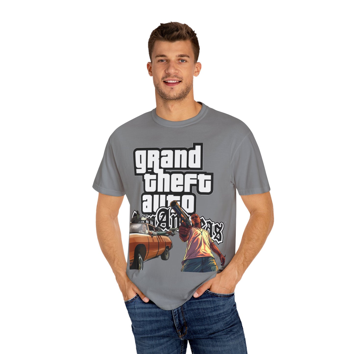 GTA-Inspired Unisex T-Shirt, Graphic Tee, Gamer Gift, Casual Wear, Vintage Style, Streetwear Fashion