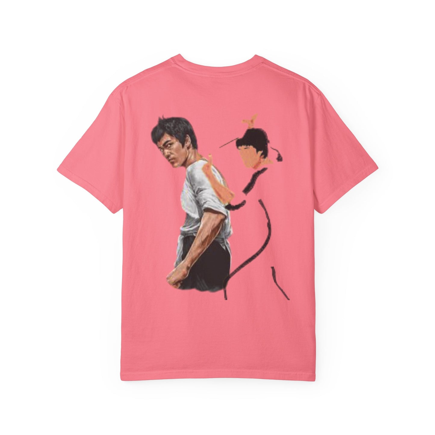 Dynamic Dragon Graphic Tee, Unisex Casual Shirt, Cool Art T-Shirt, Gift for Martial Arts Lovers, Streetwear Essentials