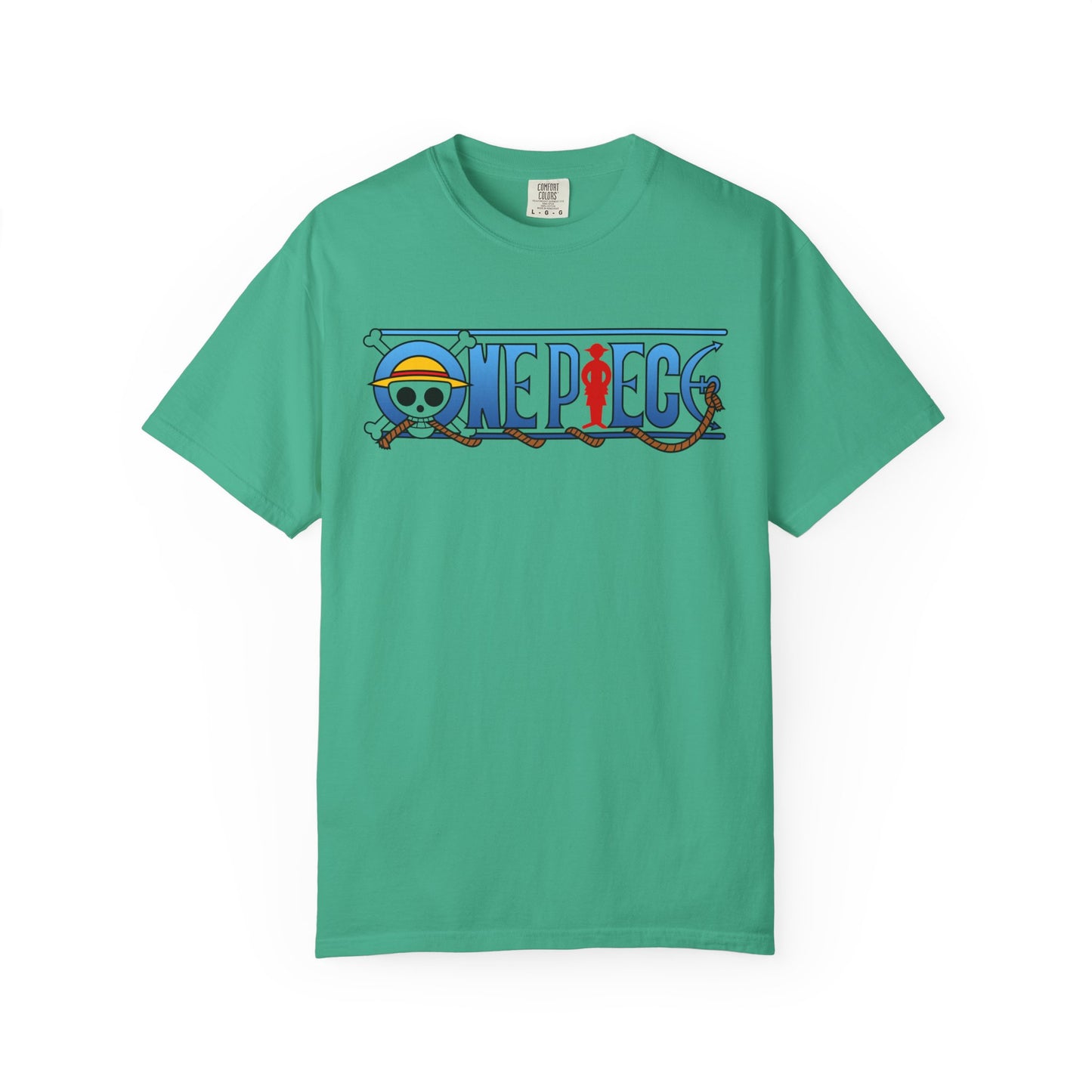 One Piece Unisex Garment-Dyed T-shirt | Anime Fan Tee, Gift for Otaku, Casual Wear, Comfortable Top, Unique Graphic Shirt