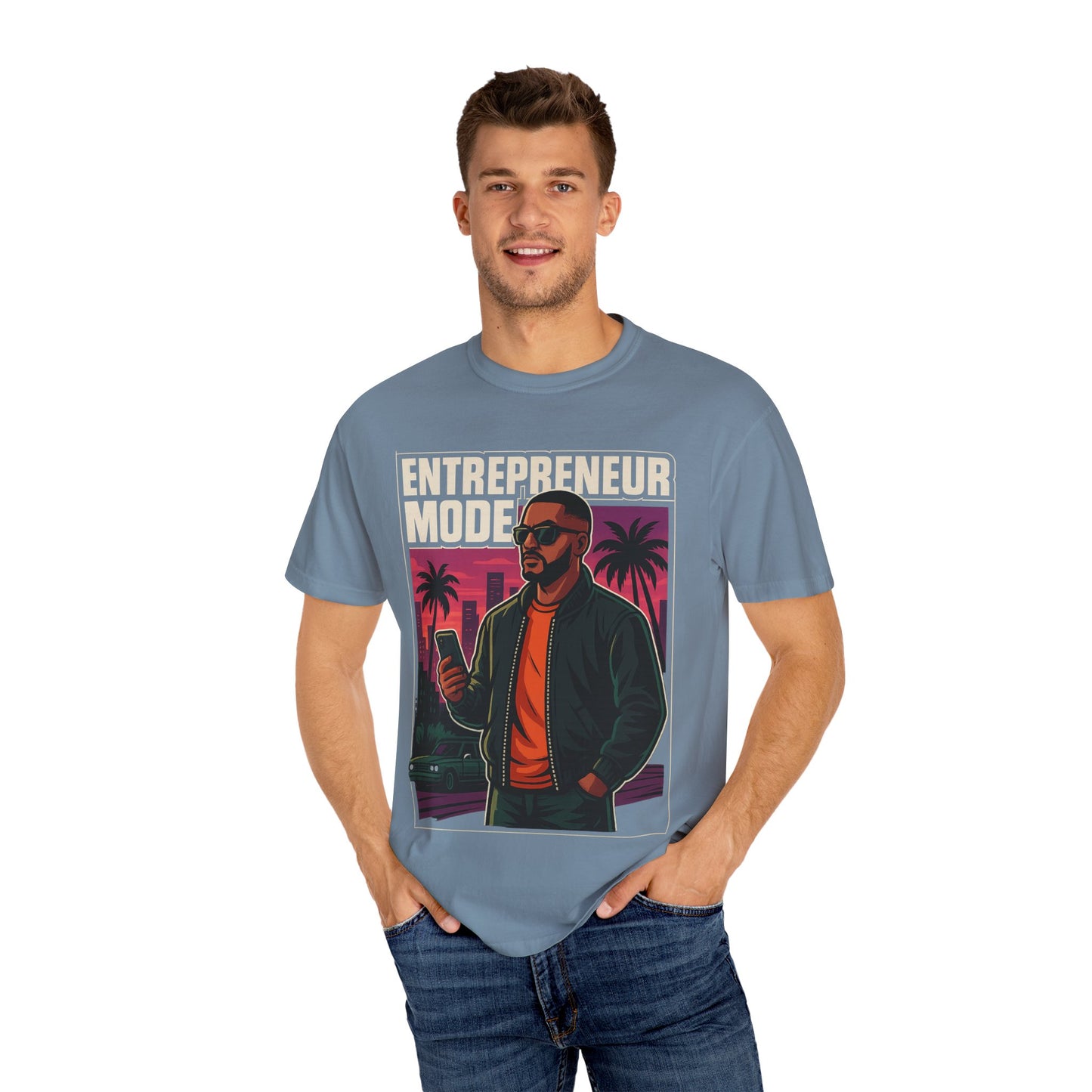 Entrepreneur Model T-shirt - Vintage Graphic Tee for Creatives, Casual Wear, Gift for Trendsetters, Unisex Fashion, Streetwear Style