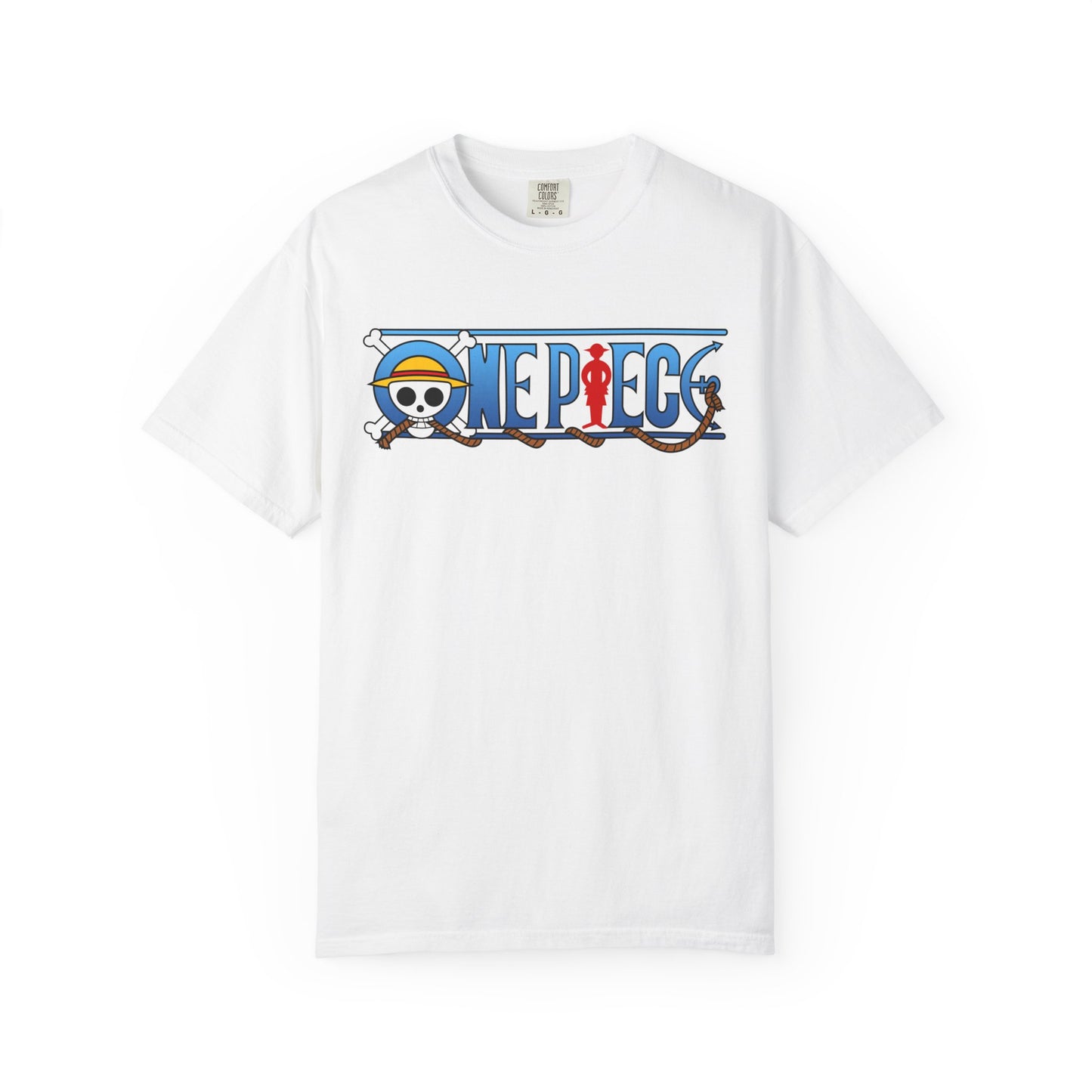 One Piece Unisex Garment-Dyed T-shirt | Anime Fan Tee, Gift for Otaku, Casual Wear, Comfortable Top, Unique Graphic Shirt