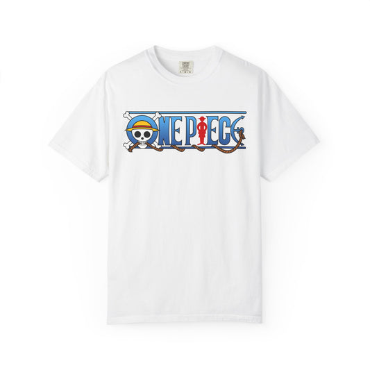 One Piece Unisex Garment-Dyed T-shirt | Anime Fan Tee, Gift for Otaku, Casual Wear, Comfortable Top, Unique Graphic Shirt