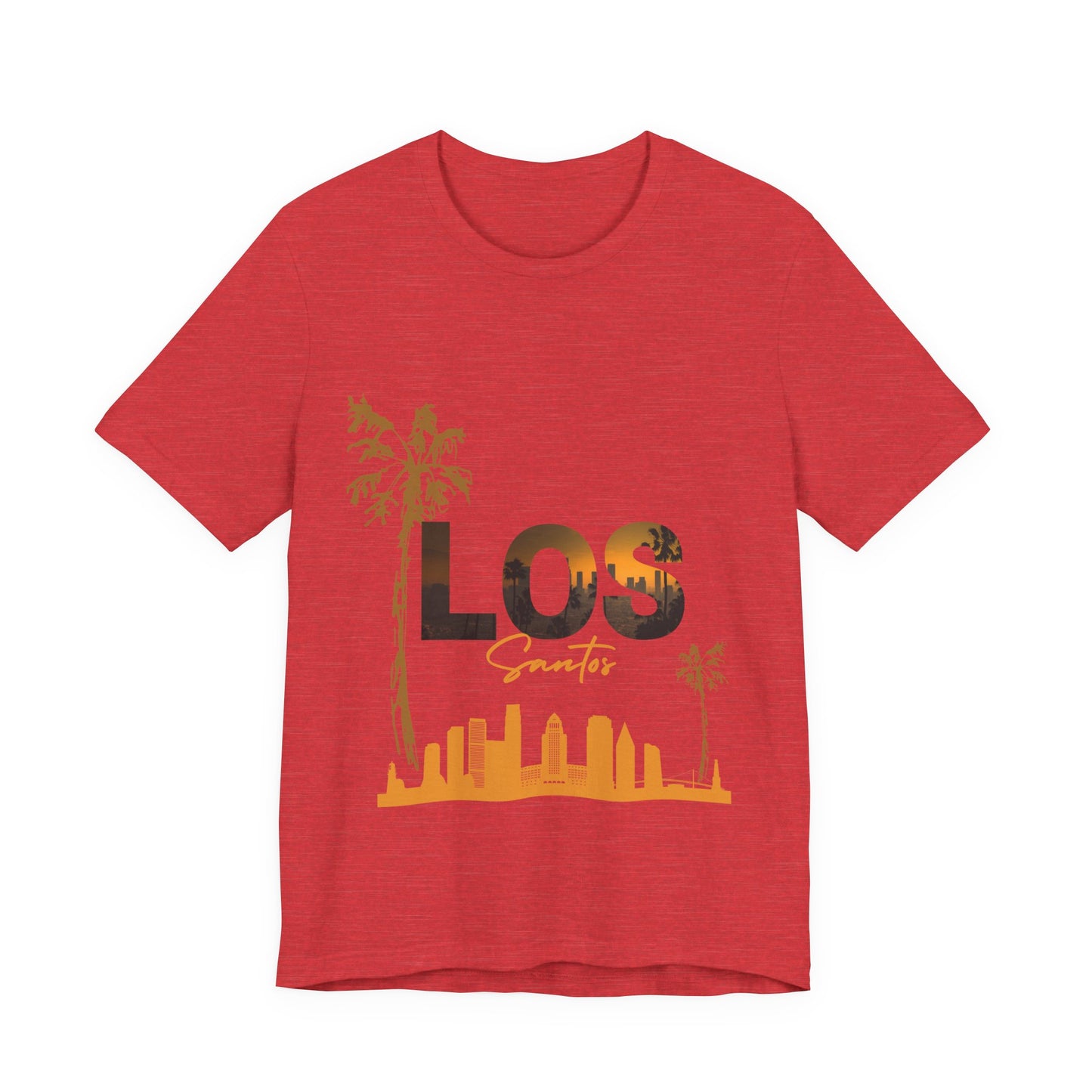 Gamer Tee - Los Santos GTA Universe Unisex Jersey Short Sleeve Tee