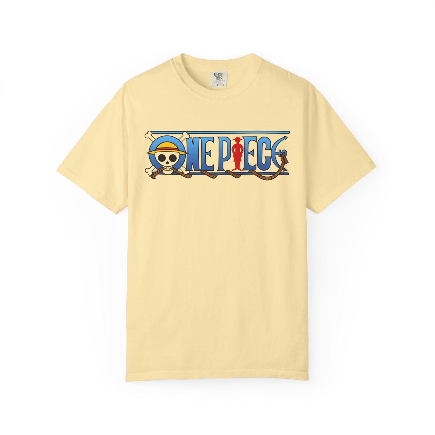 One Piece Unisex Garment-Dyed T-shirt | Anime Fan Tee, Gift for Otaku, Casual Wear, Comfortable Top, Unique Graphic Shirt