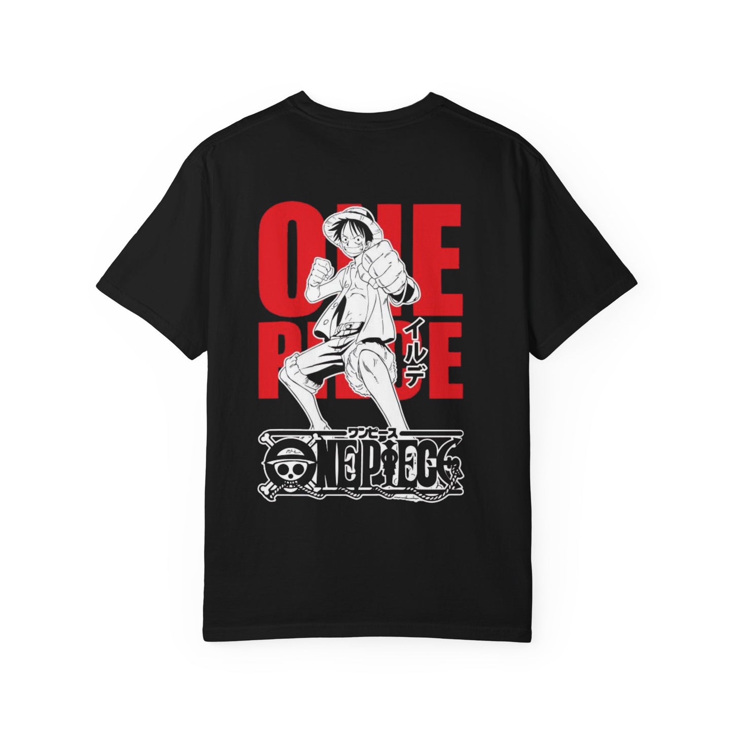 One Piece Unisex Garment-Dyed T-shirt | Anime Fan Tee, Gift for Otaku, Casual Wear, Comfortable Top, Unique Graphic Shirt