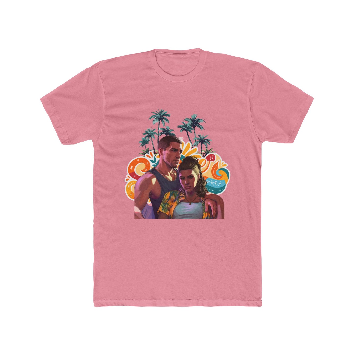 Cotton Tee GTA 6 Unisex Crew Shirt