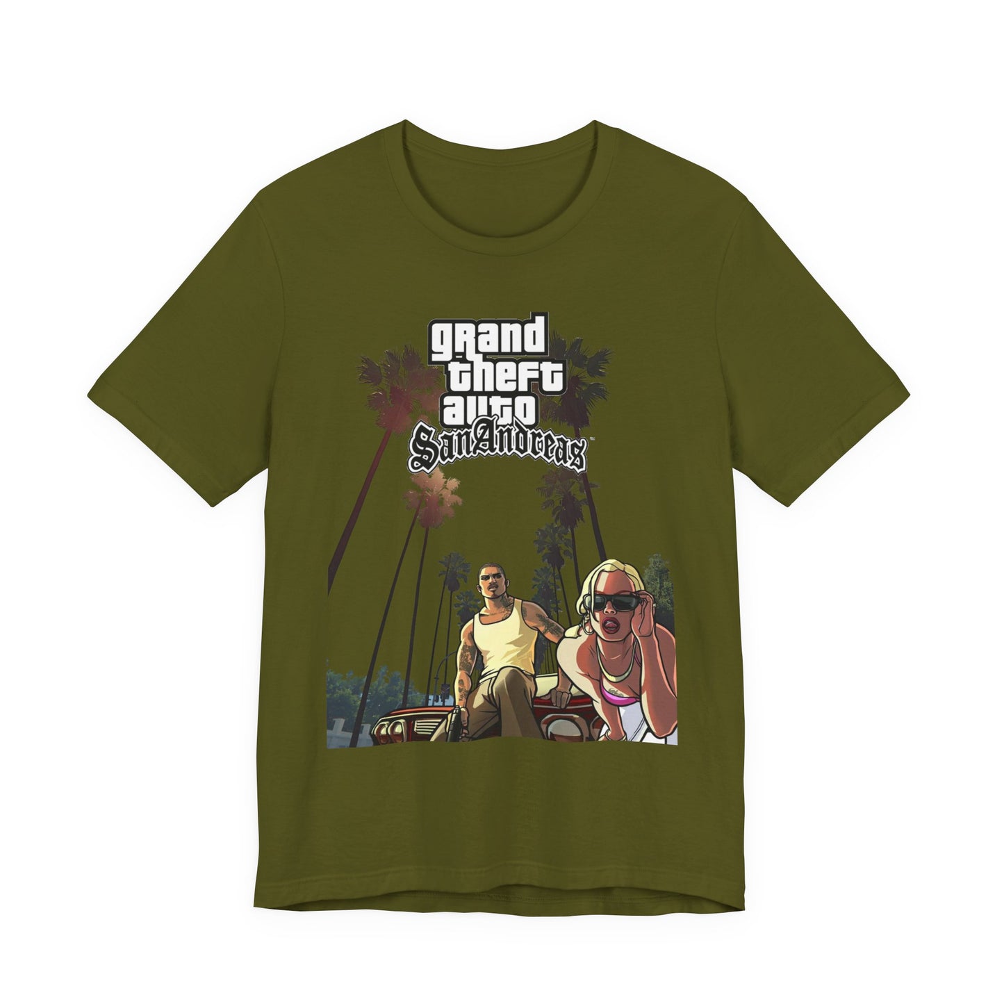 Grand Theft Auto Inspired Unisex Tee, Gamer Gift, Video Game T-Shirt, Casual Style, Graphic Tee, Fun Summer Top