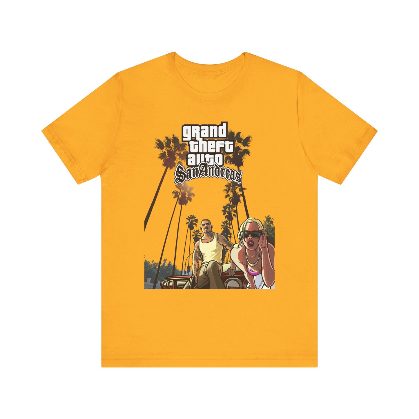 Grand Theft Auto Inspired Unisex Tee, Gamer Gift, Video Game T-Shirt, Casual Style, Graphic Tee, Fun Summer Top