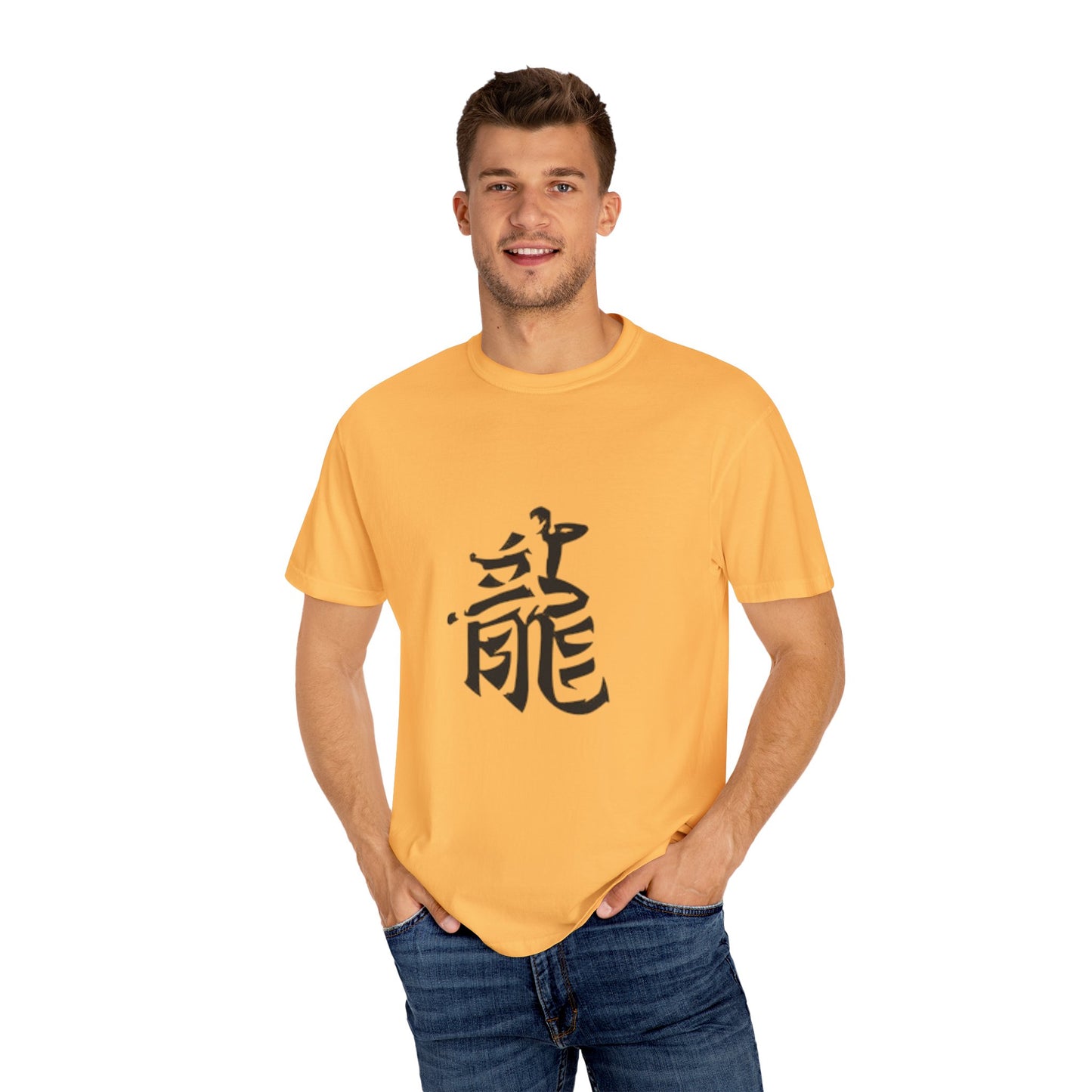 Dynamic Dragon Graphic Tee, Unisex Casual Shirt, Cool Art T-Shirt, Gift for Martial Arts Lovers, Streetwear Essentials