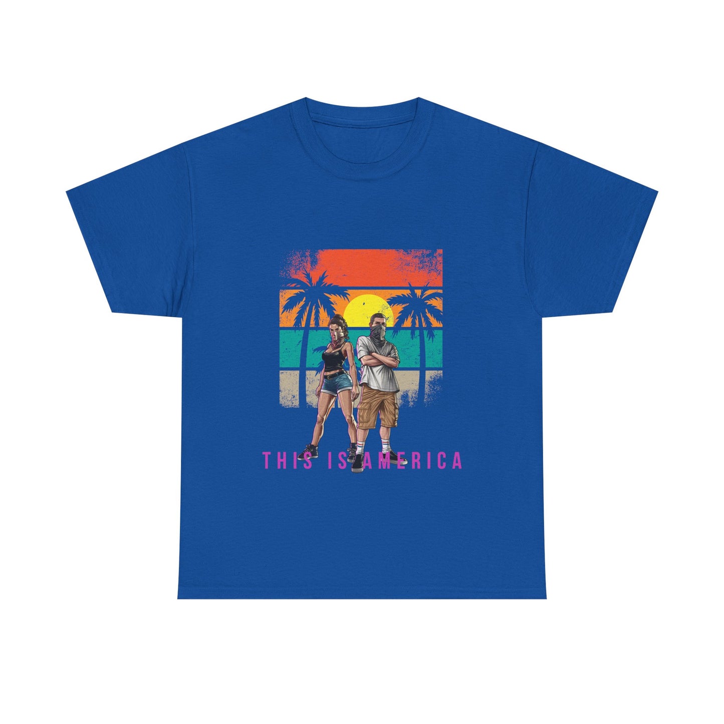 GTA Inspired Unisex Tee - This is America Design