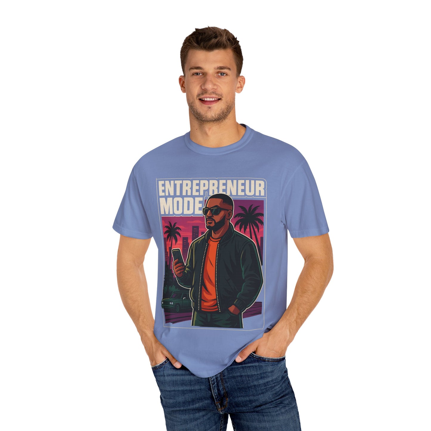 Entrepreneur Model T-shirt - Vintage Graphic Tee for Creatives, Casual Wear, Gift for Trendsetters, Unisex Fashion, Streetwear Style