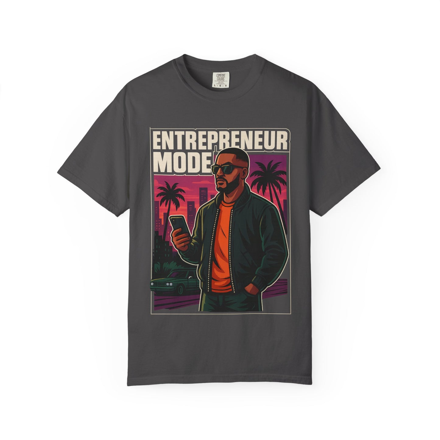 Entrepreneur Model T-shirt - Vintage Graphic Tee for Creatives, Casual Wear, Gift for Trendsetters, Unisex Fashion, Streetwear Style