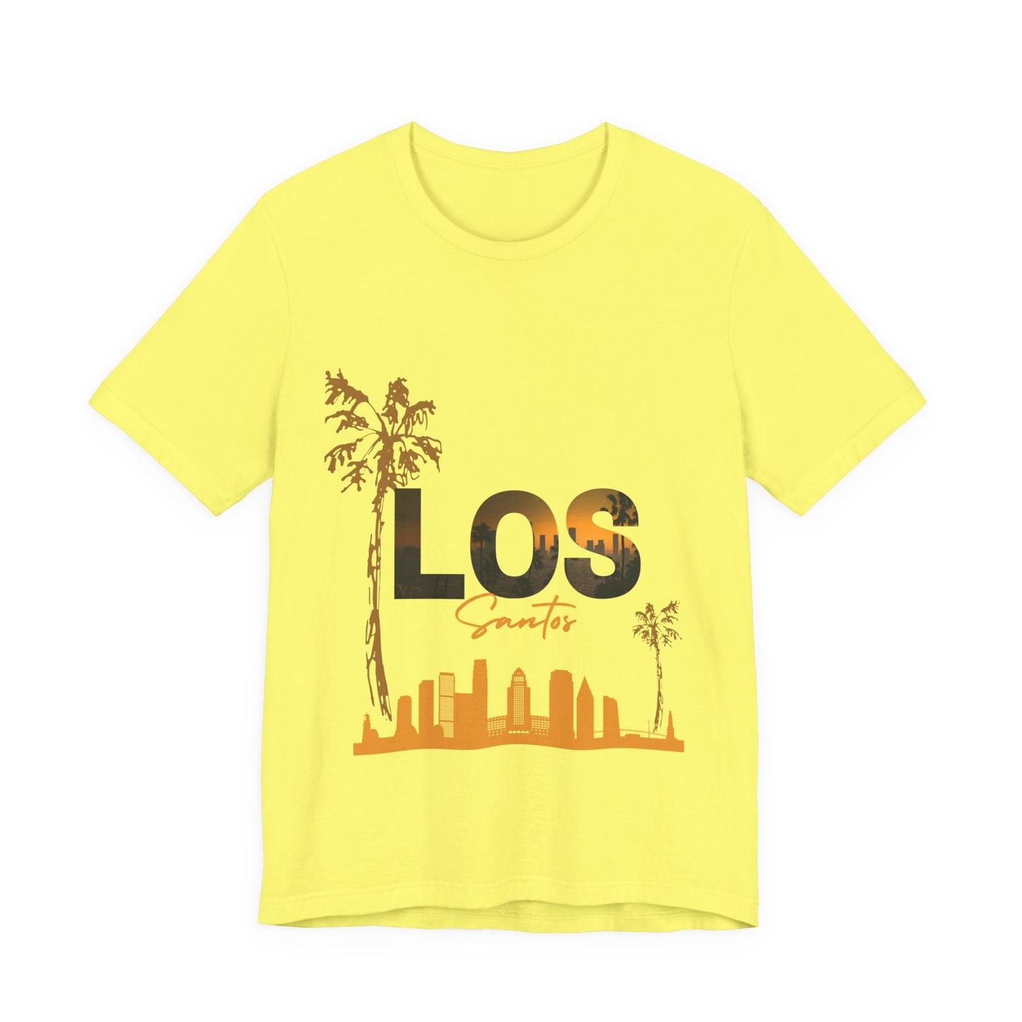 Gamer Tee - Los Santos GTA Universe Unisex Jersey Short Sleeve Tee