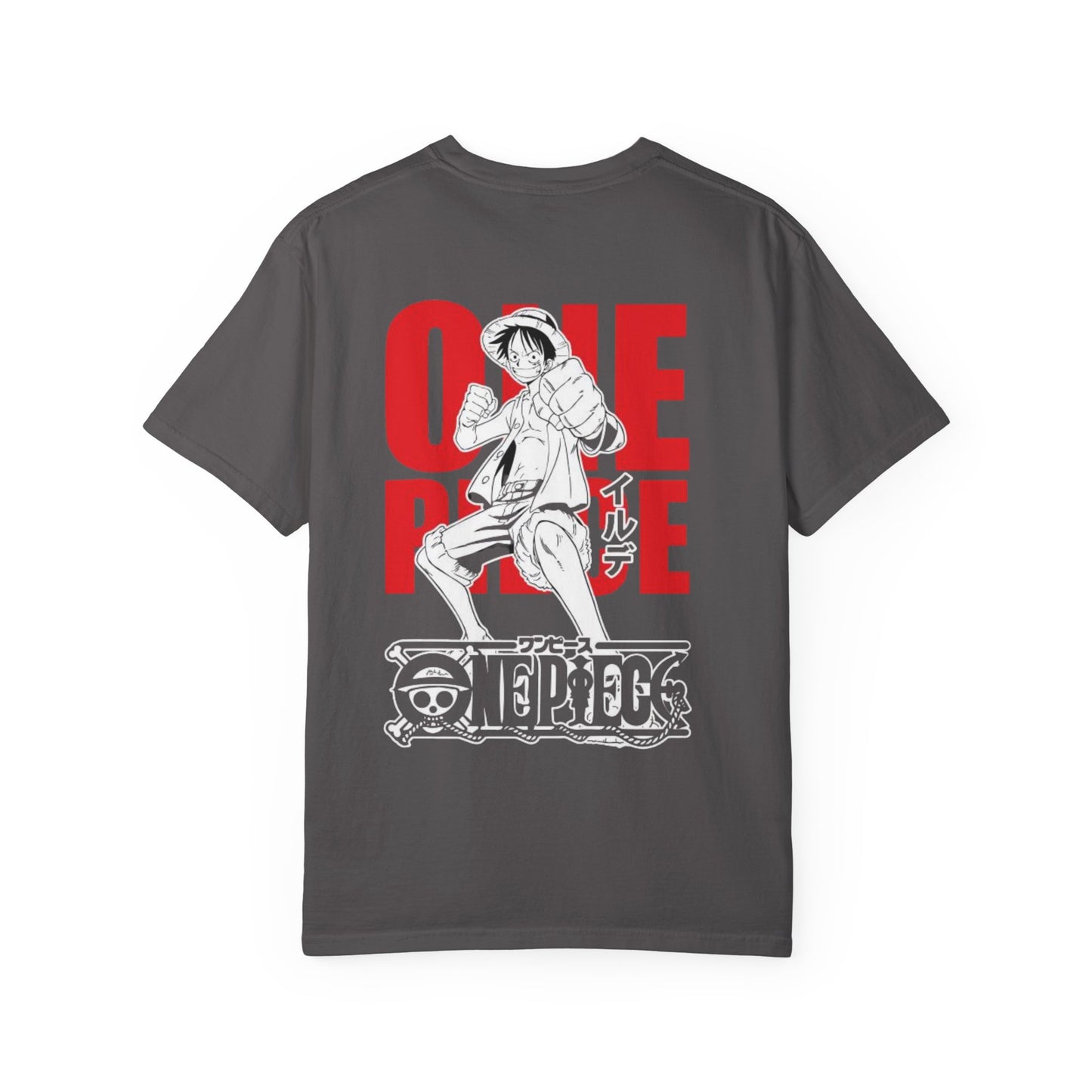 One Piece Unisex Garment-Dyed T-shirt | Anime Fan Tee, Gift for Otaku, Casual Wear, Comfortable Top, Unique Graphic Shirt